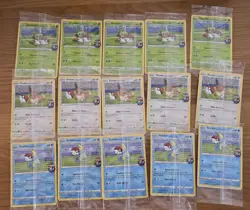 15x Eevee Sobble Grookey Pokemon On the Ball Promo Card Futsal Edition Sealed L8 - Image 1