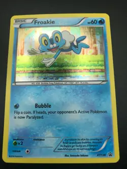 Froakie XY138 HOLO RARE Black Star Promo Pokemon Card TCG NM 2016 - Image 1