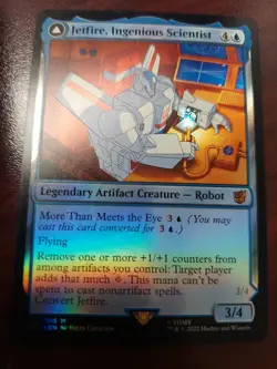 Jetfire, Ingenious Scientist Universes Beyond: Transformers Foil - Image 1