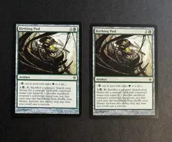MAGIC THE GATHERING MTG BIRTHING POD 104/175 NEW PHYREXIA LOT OF 2 NM - Image 2