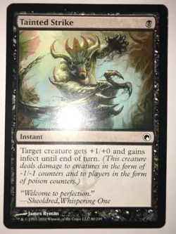Magic the Gathering MTG Scars of Mirrodin TAINTED STRIKE NM X3 - Image 1