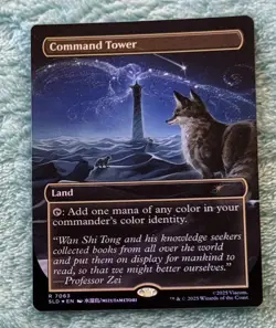 MTG Command Tower (Rainbow Foil) Secret Lair x Avatar The Last Airbender 7063 NM - Image 1
