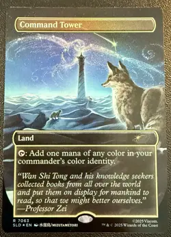 MTG Command Tower (Rainbow Foil) Secret Lair x Avatar The Last Airbender 7063 NM - Image 3