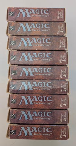 NINE RARE MTG Original Beta EMPTY Starter Deck Boxes Magic the Gathering - Image 3