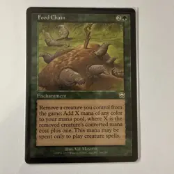 MYG: Food Chain - Mercadian Masques - LP - Food Chain Wins Games - CEDH - - Image 1