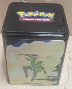 Pokemon TCG: Stacking Tin - Paradox Pokemon (3 Booster Packs & 2 Sticker Sheets) - Image 1