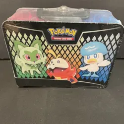 Pokemon 2023 Treasure Chest With Sprigatito, Fuecoco and Quaxly Sealed FREE SHIP - Image 5