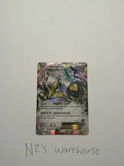 Pokemon TCG XY Promos #XY34 Metagross EX (Shiny) HP/DMG - Image 1