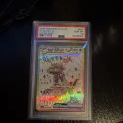 Pokemon Cyclizar ex Super Rare Holo Sv7a Japanese 2024 PSA 10 082/064 - Image 1