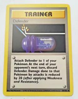 Pokemon TCG Defender Base Set 80/102 Regular Unlimited Uncommon - Uncirculated - Image 1