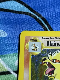 Pokemon TCG Blaines Arcanine Gym Challenge 1/132 Holo Unlimited MP SHIPS FAST - Image 5