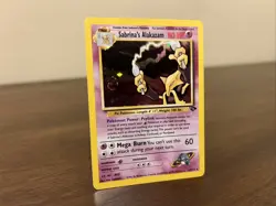Pokemon TCG Alakazam Holo Rare Swirl Sabrina's Gym Challenge 16/132 2000 GREAT! - Image 4