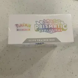 Pokemon S&V Prismatic Evolutions Elite Trainer Box ETB Factory Sealed With Case - Image 3