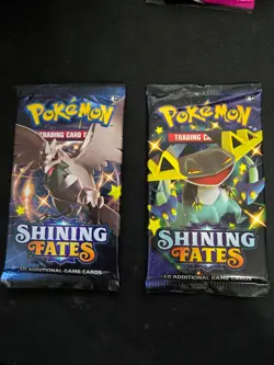 Pokemon TCG Shining Fates Booster Pack x2 - Image 1