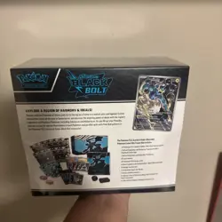 Pokemon Center Black Bolt Elite Trainer Box SEALED ETB - Image 4