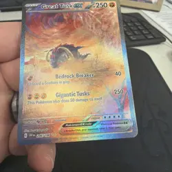 Pokemon Great Tusk ex 246/198 Scarlet & Violet Ultra Rare Alternate Art NM - Image 3