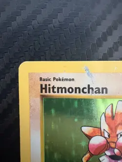 Hitmonchan 007/102 Base Set (Shadowless) Holo vintage pokemon tcg - Image 2