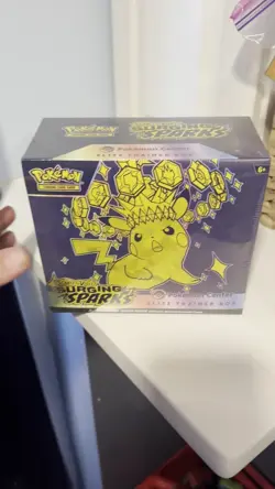 Pokemon Surging Sparks Elite Trainer Box ETB Pokemon Center Exclusive - SEALED - Image 2