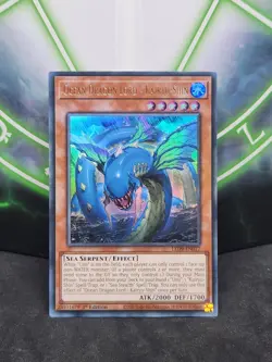 Yugioh Ocean Dragon Lord - Kairyu-Shin LED9-EN017 1st Edition Ultra Rare NM - Image 1