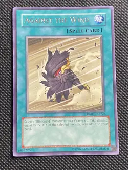 YuGiOh! - Against the Wind RGBT-EN050 Rare Unlimited Edition LP Raging Battle - Image 1