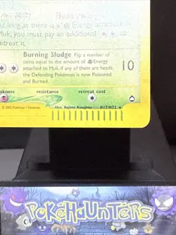 Pokemon Card Muk H17/H32 Aquapolis Set Holo Rare WOTC Near Mint - Image 4