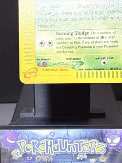 Pokemon Card Muk H17/H32 Aquapolis Set Holo Rare WOTC Near Mint - Image 5