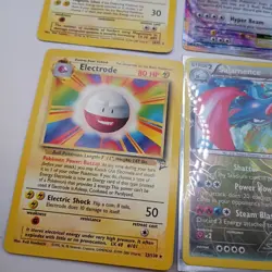 Pokemon card Lot Of 8 Rare New And Vintage Gold Rillaboom Electrode - Image 2