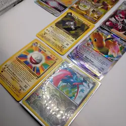 Pokemon card Lot Of 8 Rare New And Vintage Gold Rillaboom Electrode - Image 3