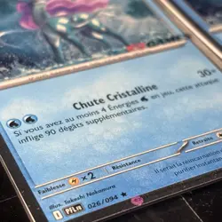 Pokemon TCG Phantasmal Flames Holo Promo Card EB Games Stamp Suicune (FRENCH) - Image 3