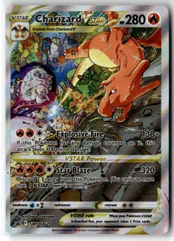 Charizard VSTAR SWSH262 SWSH: Sword & Shield Promo Cards Holo Pokemon NM - Image 1
