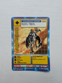 Digimon LadyDevimon CP-16 - 1999 - Bandai Trading Card - Image 1