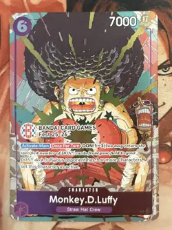 Monkey D Luffy OP07-073 BANDAI Card Games Fest 25-26 Promo One Piece - Image 1