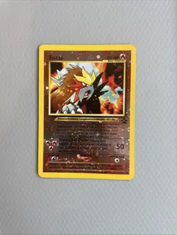 Entei #34 Black Star Reverse Holo Promo Pokemon TCG Card - Image 4