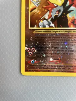 Entei #34 Black Star Reverse Holo Promo Pokemon TCG Card - Image 5