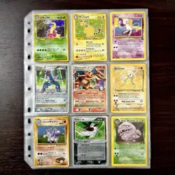 Vintage Pokemon Binder lot collection Cards wotc holos Charizard LVL X Prime Ex - Image 1
