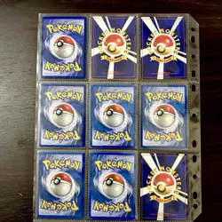 Vintage Pokemon Binder lot collection Cards wotc holos Charizard LVL X Prime Ex - Image 2