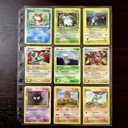 Vintage Pokemon Binder lot collection Cards wotc holos Charizard LVL X Prime Ex - Image 3