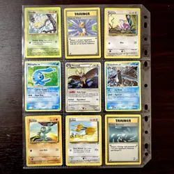Vintage Pokemon Binder lot collection Cards wotc holos Charizard LVL X Prime Ex - Image 4