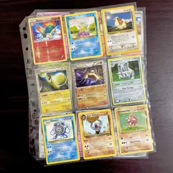 Pokemon Collection Mixed 🔥 PRIME Lot of Cards w/ Binder Pages - Image 1