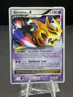 Pokemon TCG Giratina LV.X DP38 Black Star Promo DiamondPlatinum Card 2009 HP/DMG - Image 1