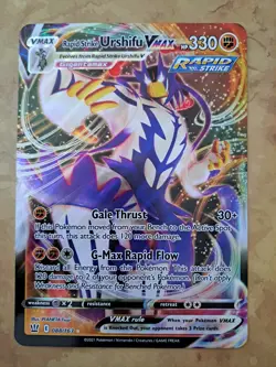 Pokemon TCG Rapid Strike Urshifu VMAX JUMBO Promo Card 088/163 Pokemon NM/M - Image 1