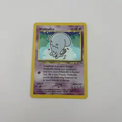 Pokemon TCG Wobbuffet Neo Discovery 16/75 Holo Unlimited Rare Card LP - Image 1