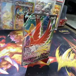 Hi-Oh V 187/195 - 2022 Silver Tempest Holo Pokemon Card - Image 3