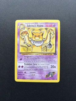Pokemon Card Gym Challenge Sabrina's Hypno 56/132 WOTC NM! - Image 1