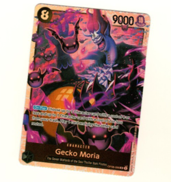 Gecko Moria OP06-086 Super Rare Foil Wings Of The Captain One Piece Trading Card - Image 1