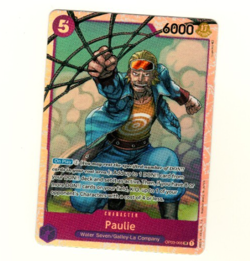 Paulie OP03-066 SR Foil Pillars Of Strength One Piece Trading Card - Image 3