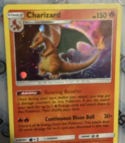 Pokemon Charizard SM226 Holo Promo Card Lightly Played Condition - Image 2