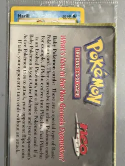 1999 WB Pokemon Black Star Promo Complete Set + Marill (5 Cards Total) - Image 2