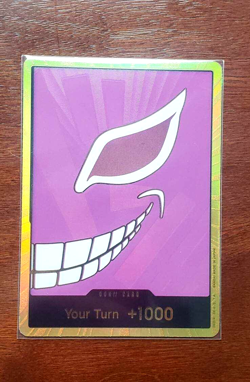 ONE PIECE TCG DON!! Card Donquixote Doflamingo Gold PRB-01 Foil - English - Image 1