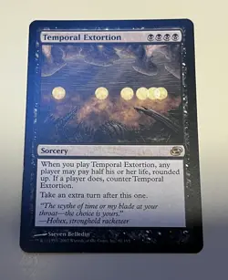 1x Temporal Extortion, Planar Chaos Rare, MTG - Image 1
